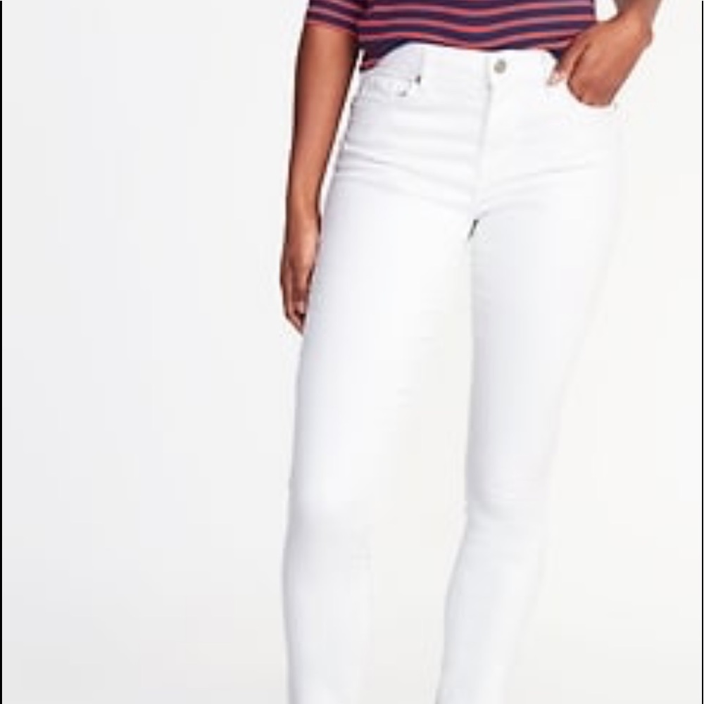 BOGO Old navy sweetheart white jeans